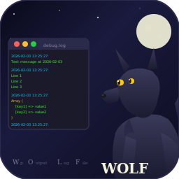 WP Output Log File icon