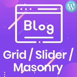 Wp Post Grid / Slider / Filter icon