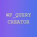 WP Query Creator icon