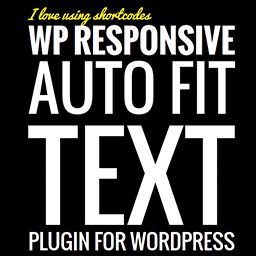 WP Responsive Auto Fit Text icon