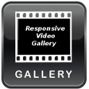 video carousel slider with lightbox icon