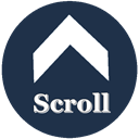 Scroll to top button icon