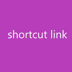 wp shortcut link and advertisement baner icon