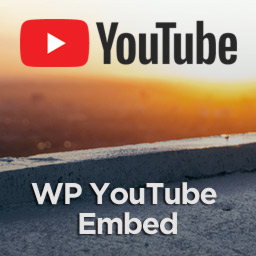 WP YouTube Embed icon