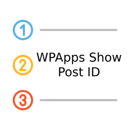 Show Post ID with Sorting icon