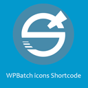 WPBatch icons Shortcode icon