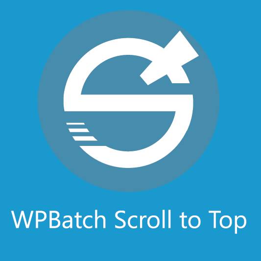 WPBatch Scroll to Top icon