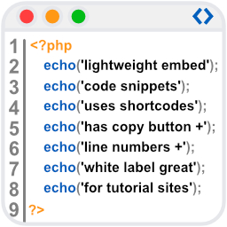 WPBetterCodeHighlighting icon