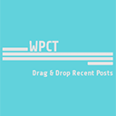 WPCT Drag & Drop Recent Posts icon