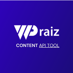 WPRaiz Content API Tool icon