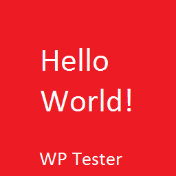 wpt-hello-world: icon