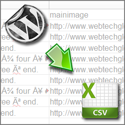WTG CSV Exporter Beta for WordPress icon