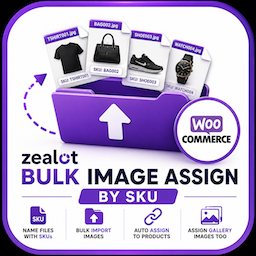 Zealot Bulk Image Assign by SKU for WooCommerce icon