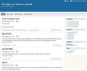 abcOK theme screenshot