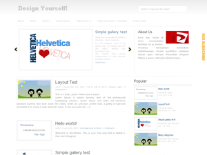 Abov theme screenshot