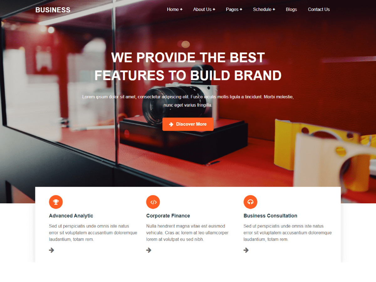 Accounting Techup theme screenshot