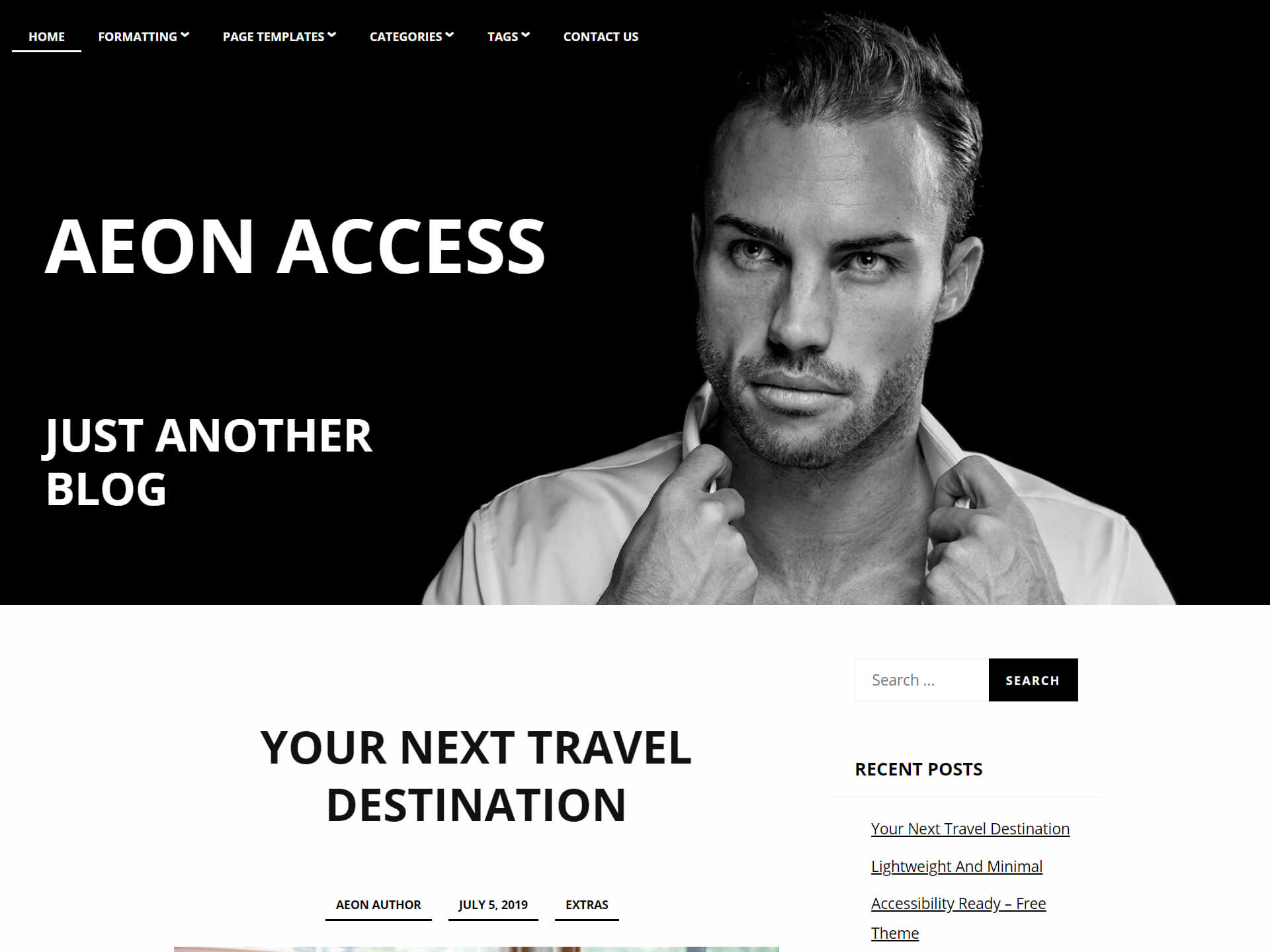 AeonAccess theme screenshot