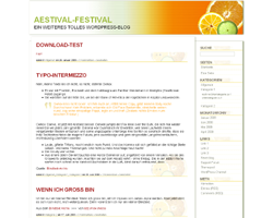 Aestival theme screenshot