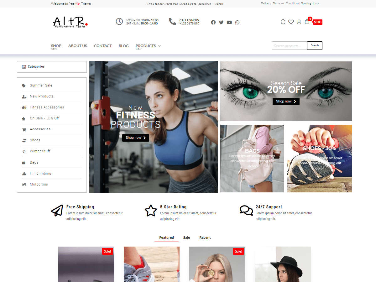 Altr theme screenshot
