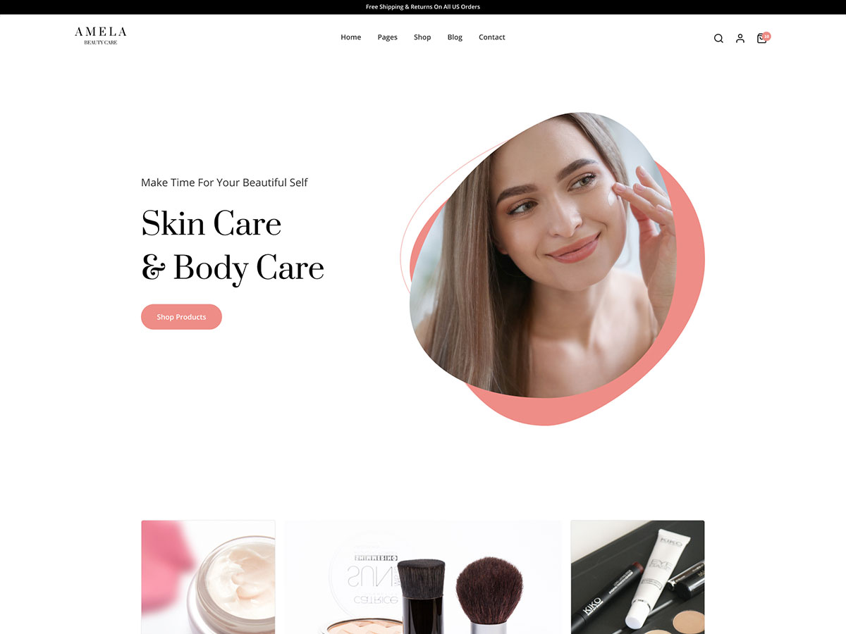 Amela theme screenshot