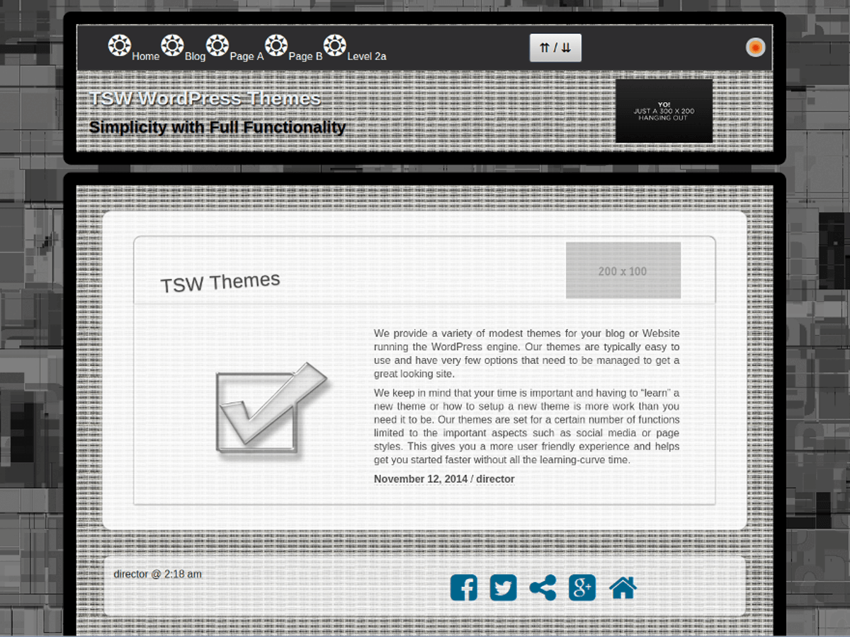 Amp theme screenshot