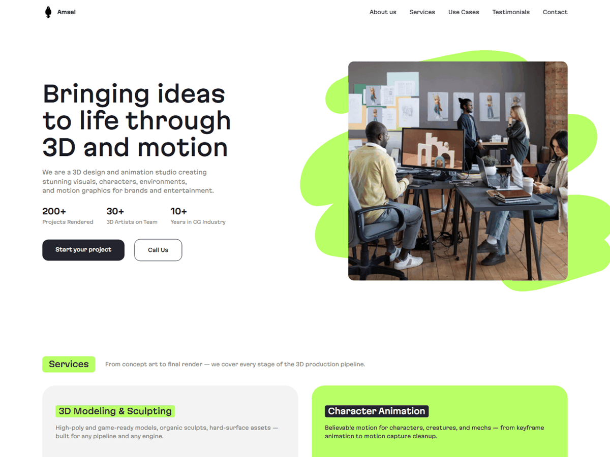 Amsel theme screenshot