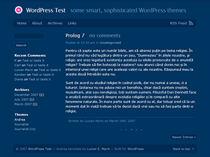 Andrea theme screenshot