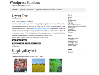 Angler theme screenshot
