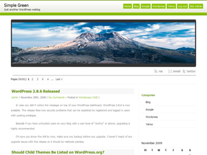 Ani World theme screenshot