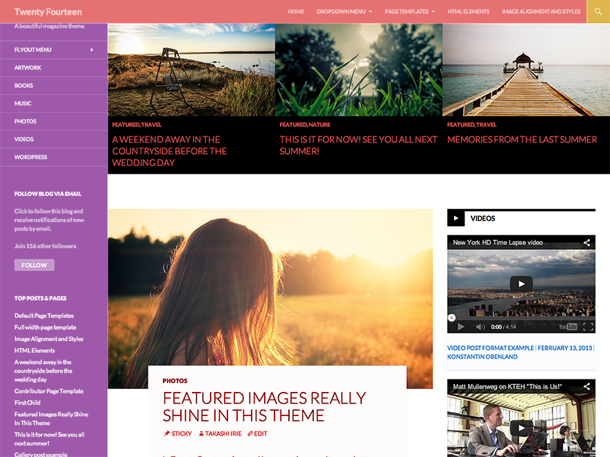 Anjirai theme screenshot