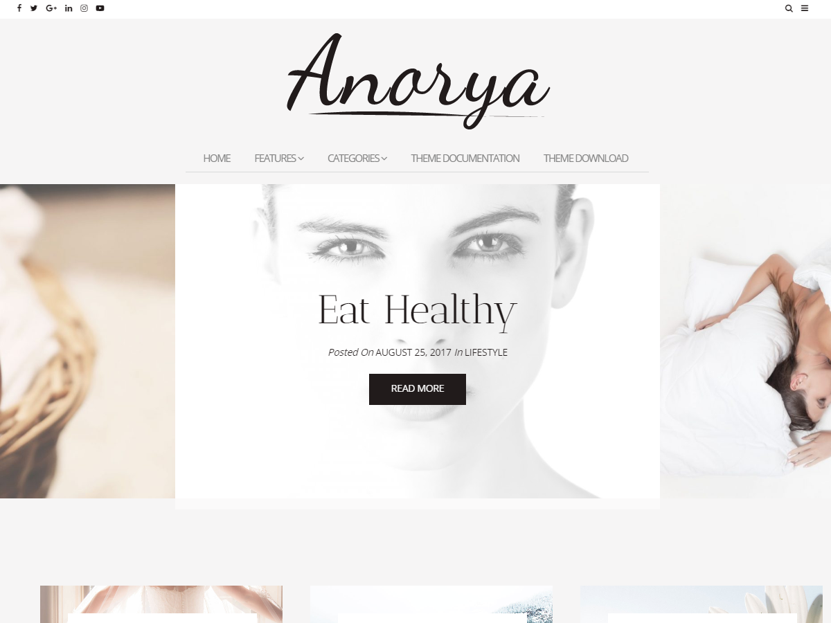 Anorya theme screenshot