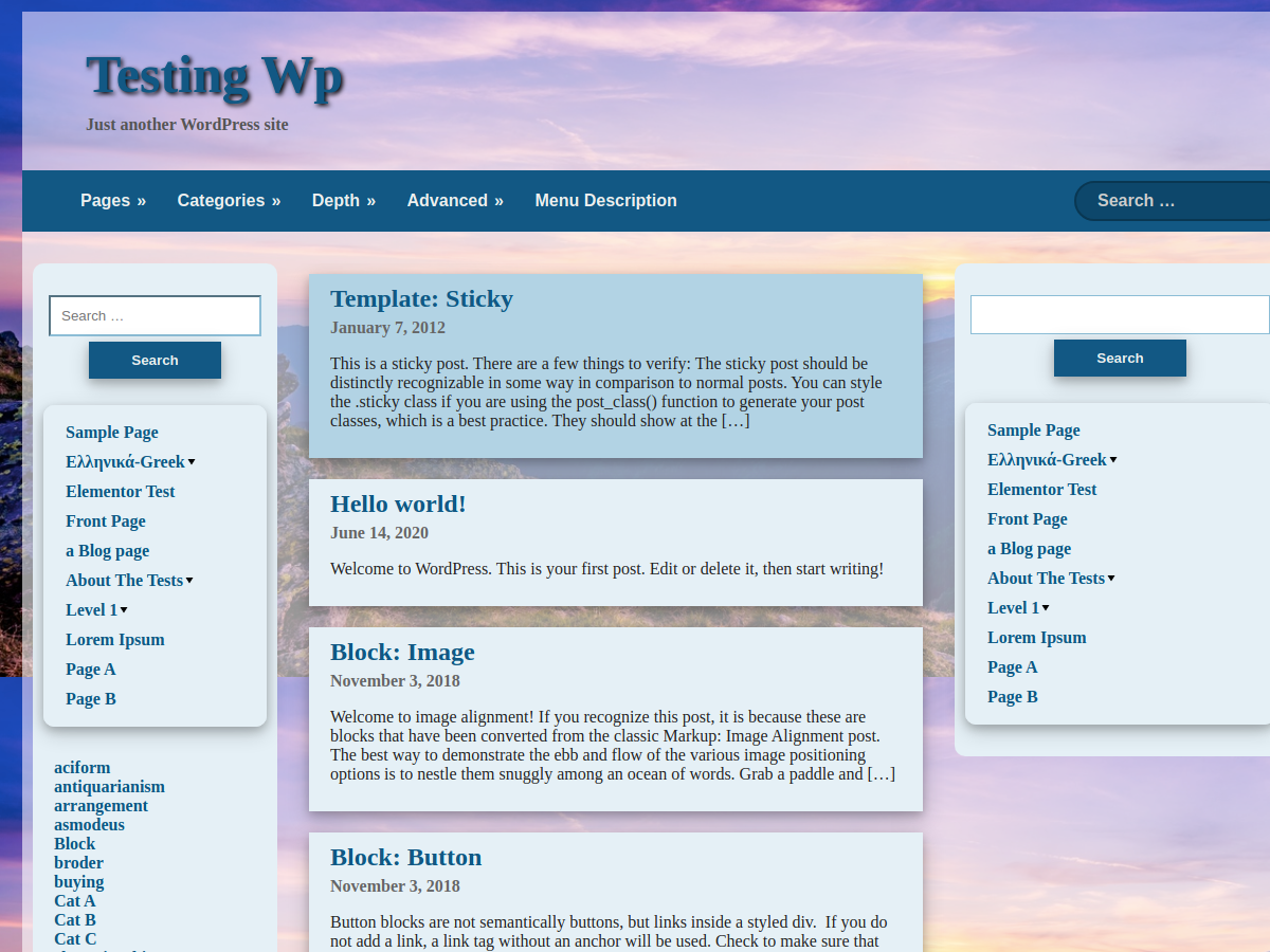 anyna theme screenshot