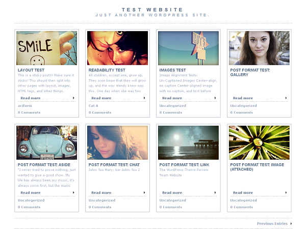 Appliance theme screenshot