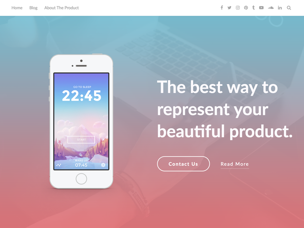 AppPage theme screenshot
