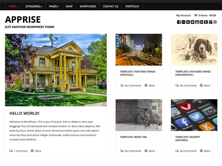 Apprise theme screenshot