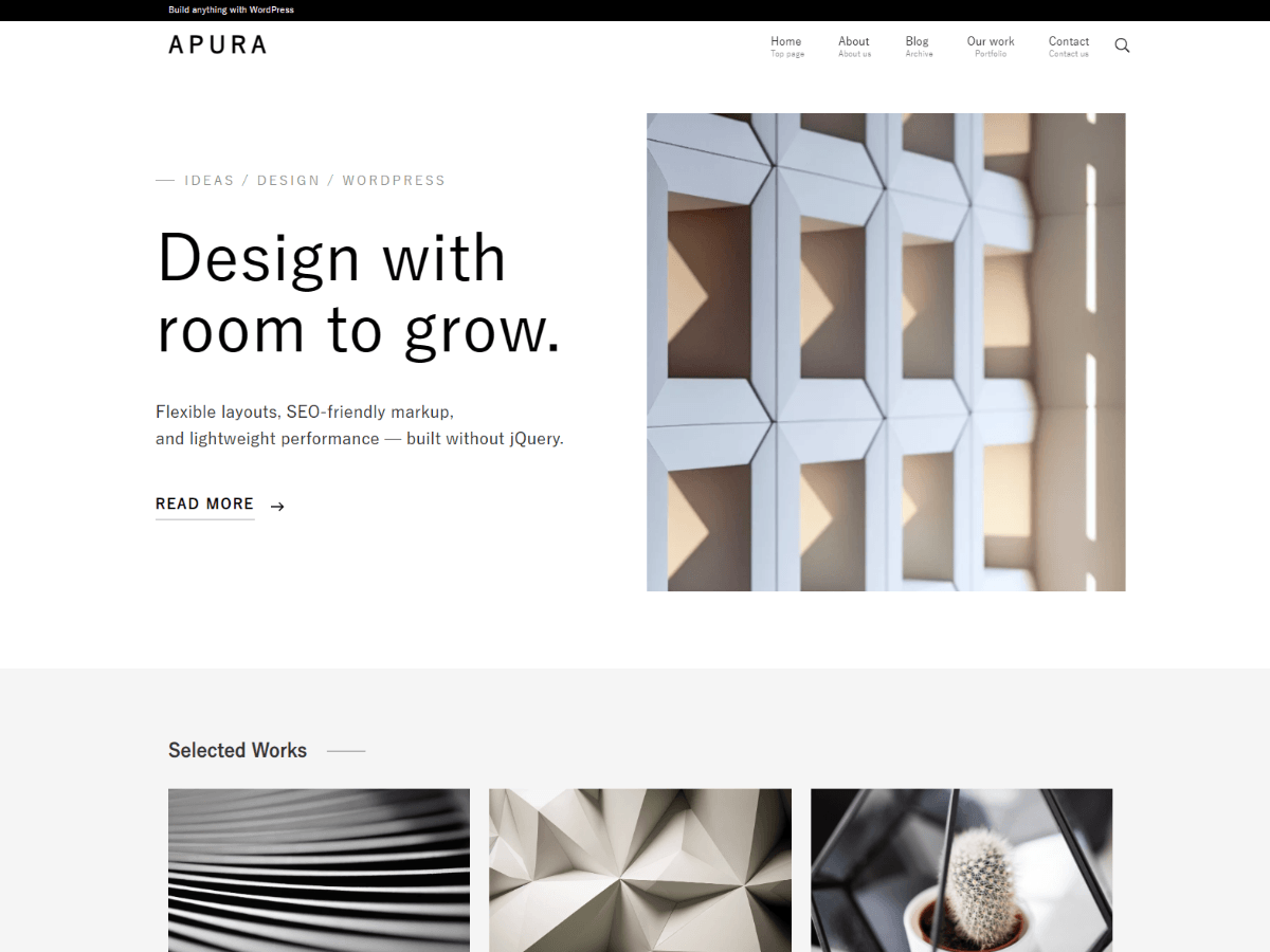 Apura theme screenshot