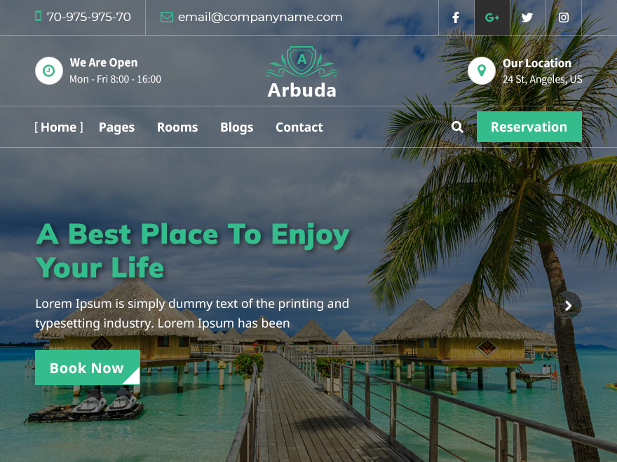 Arbuda theme screenshot