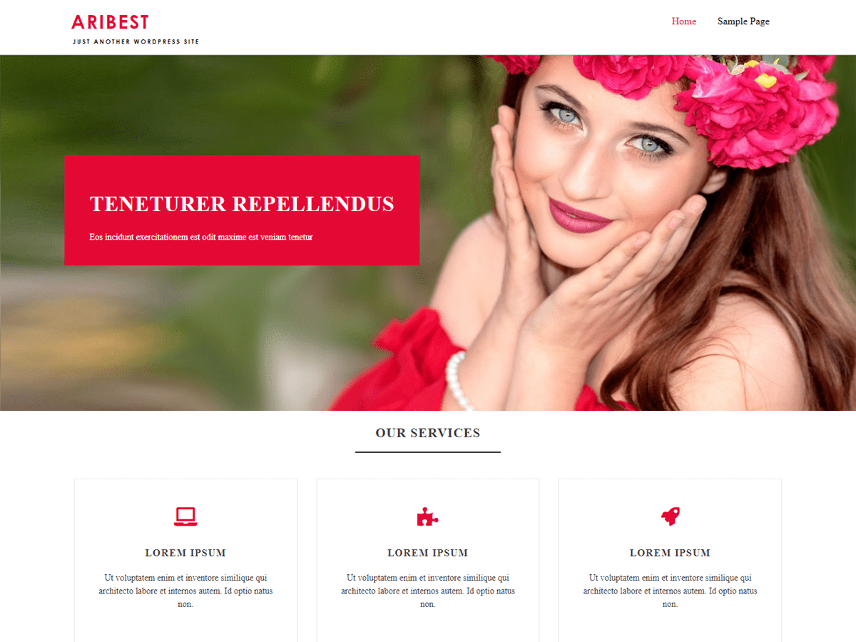 Aribest theme screenshot