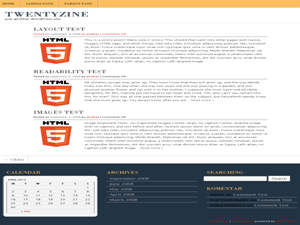 Art Blogazine theme screenshot