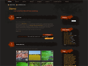 Artistic theme screenshot