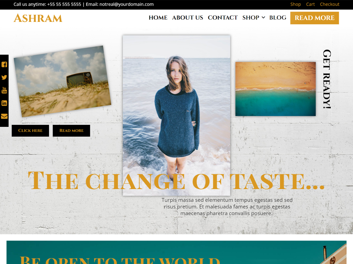 Ashram theme screenshot