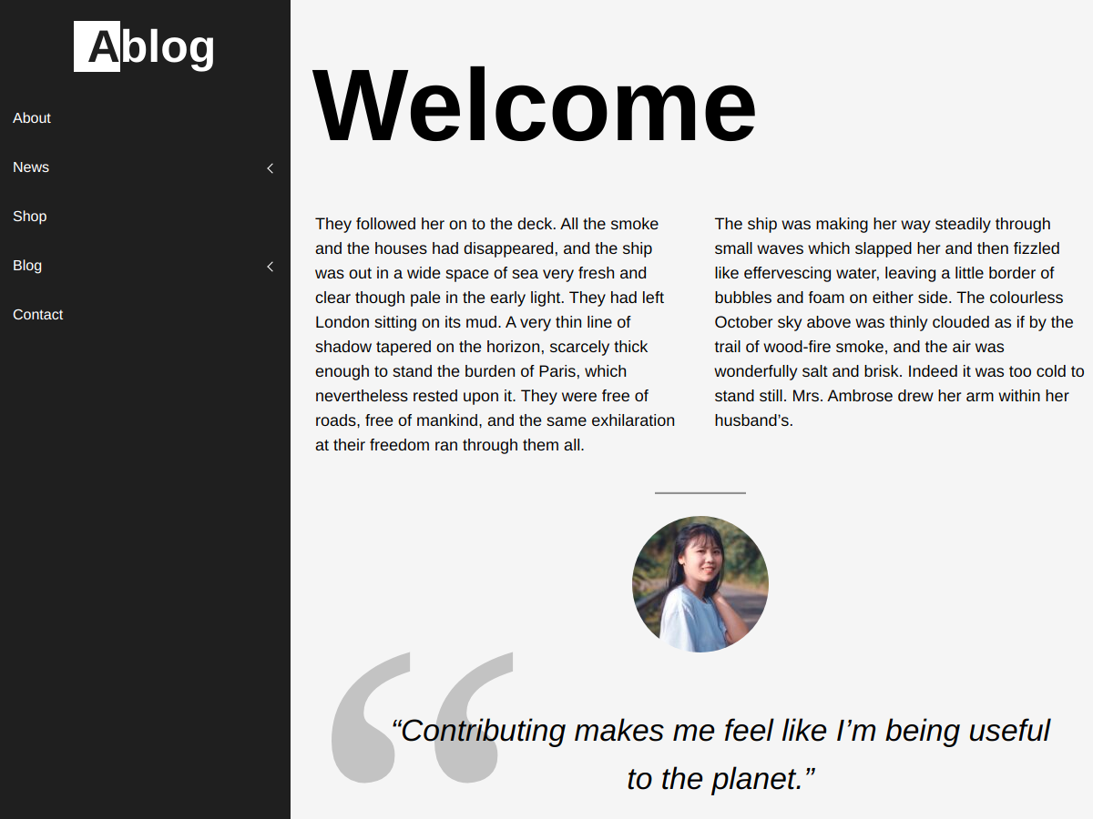 Askella theme screenshot