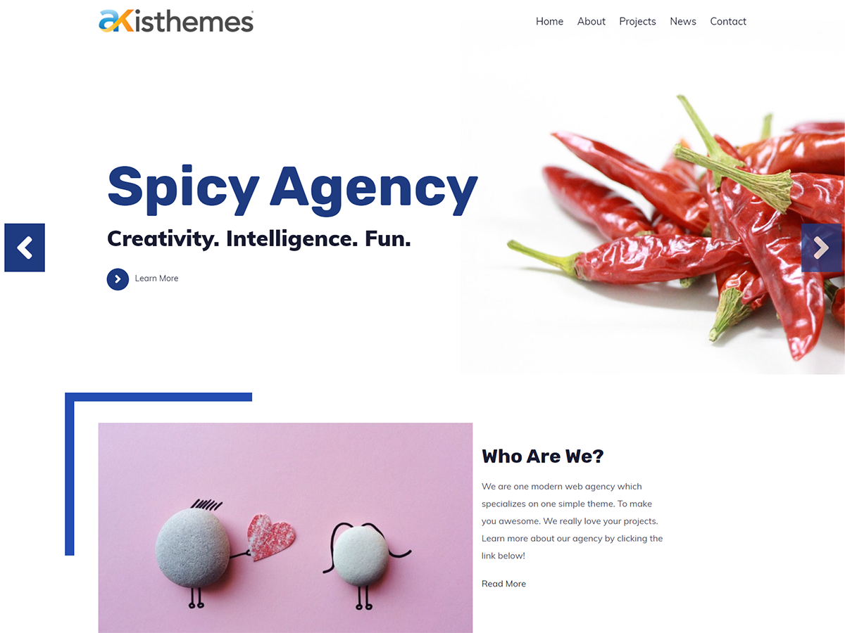 Atlast Agency theme screenshot