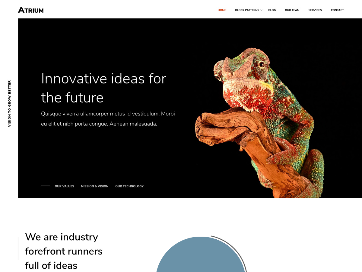 Atrium Lite theme screenshot