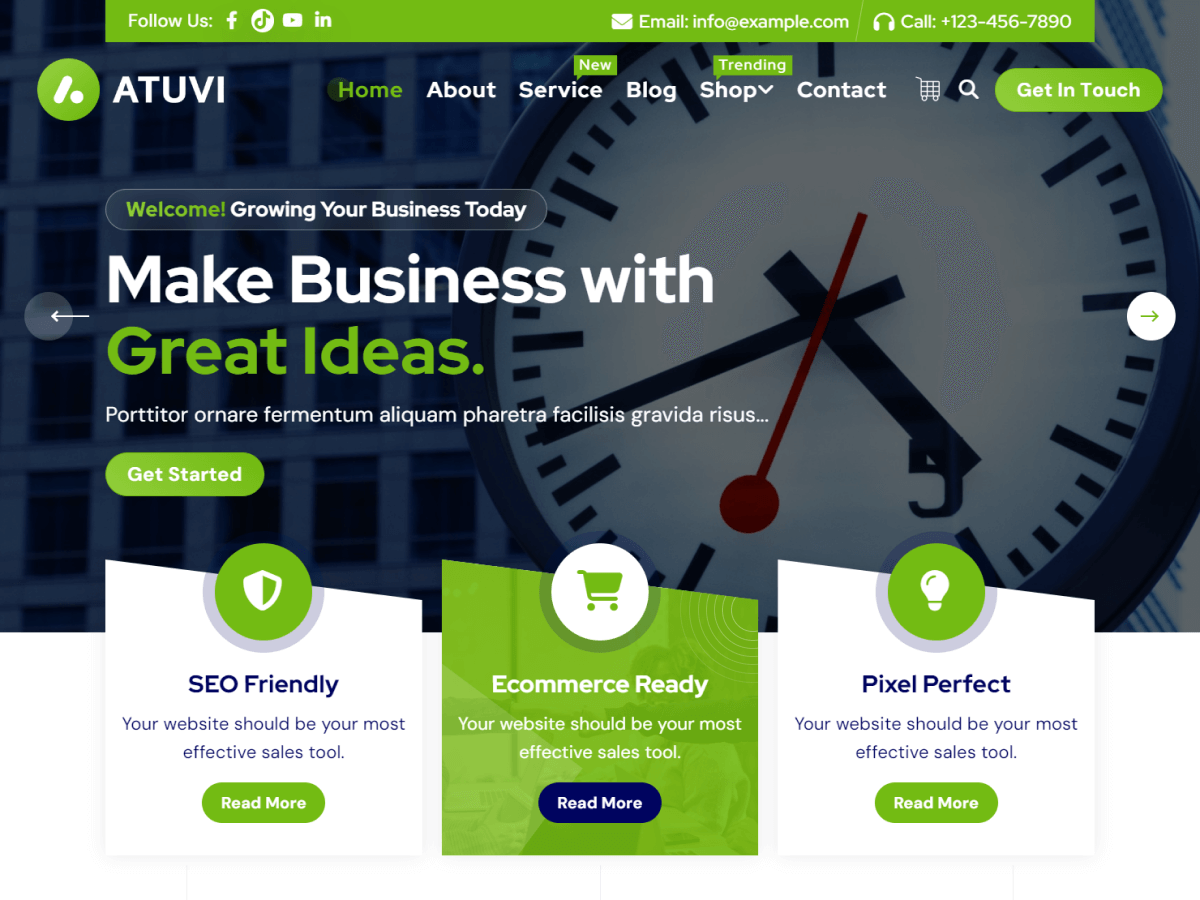 Atuvi theme screenshot