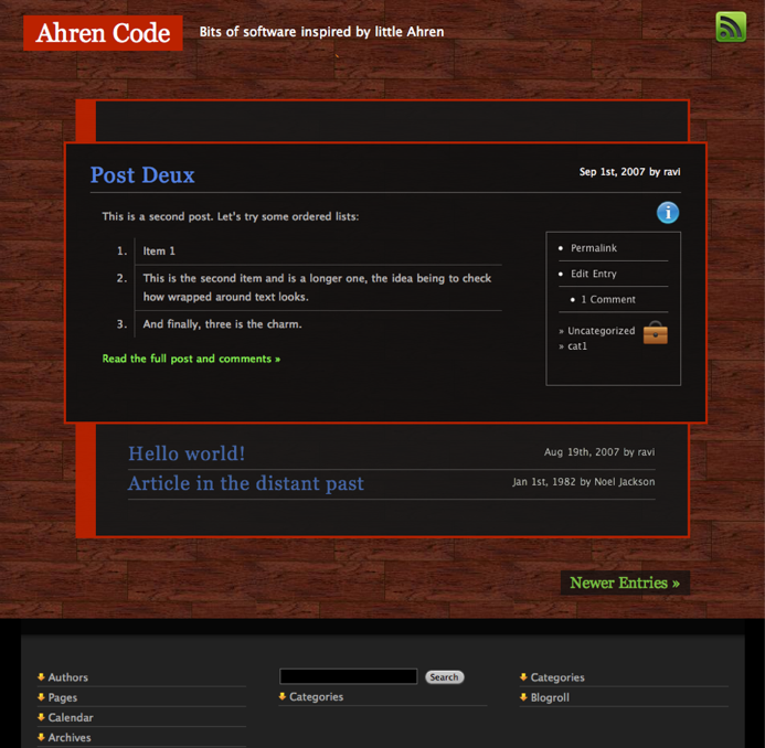 Audacity of Tanish theme screenshot