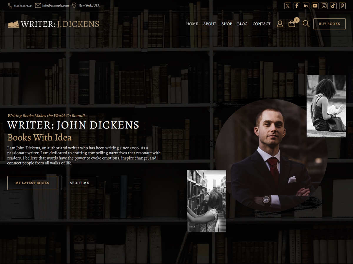Author: Writer WDA theme screenshot