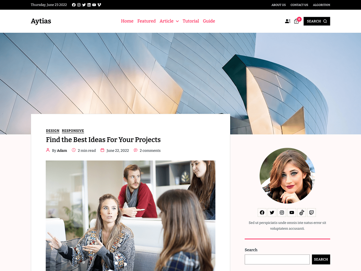 Aytias theme screenshot