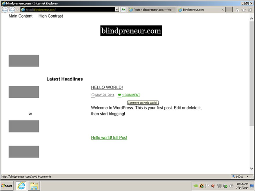 Badeyes theme screenshot