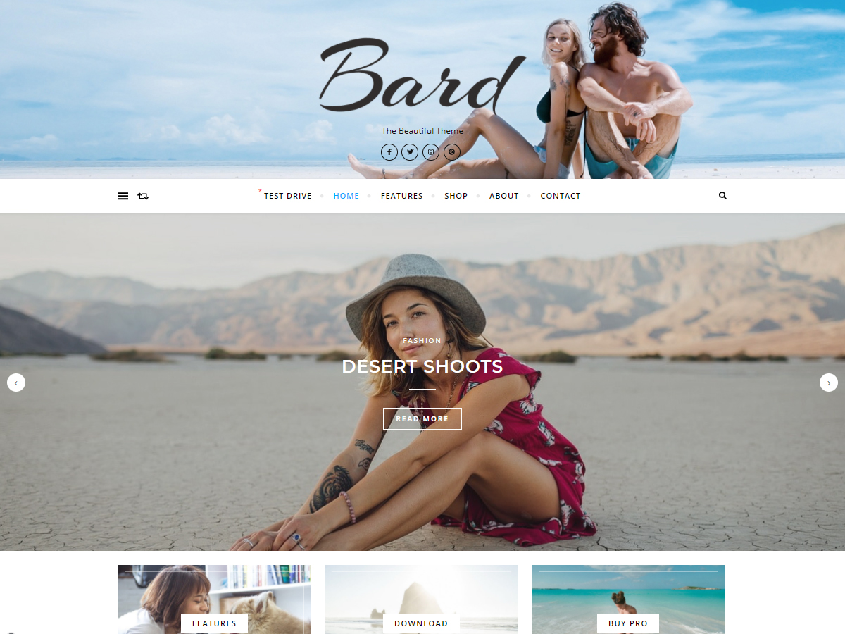 Bard theme screenshot